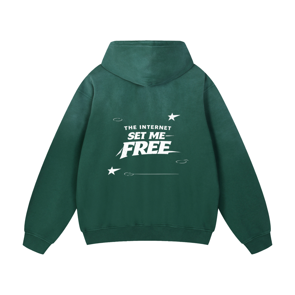 "Internet Set Me Free" Oversized Hoodie