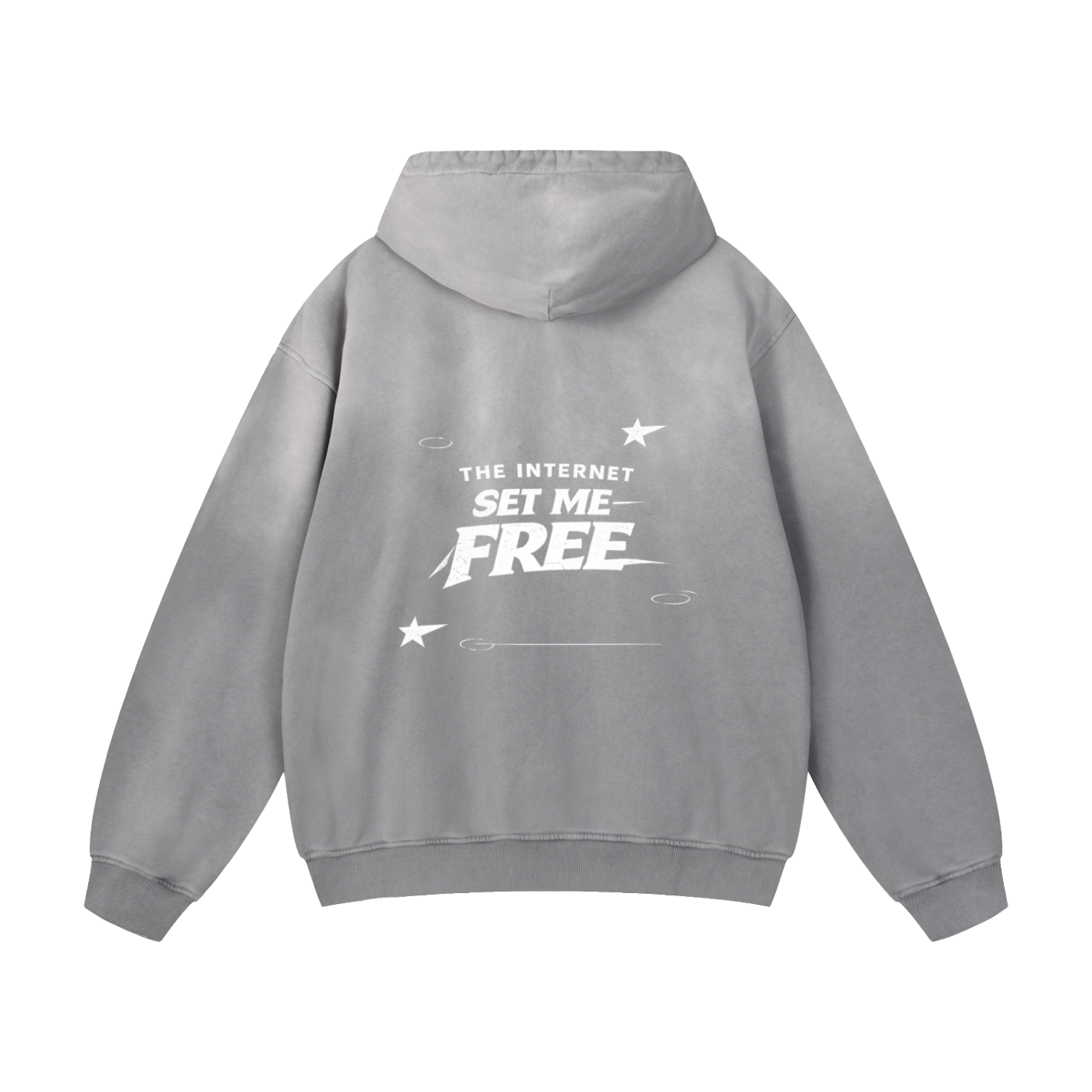 "Internet Set Me Free" Oversized Hoodie