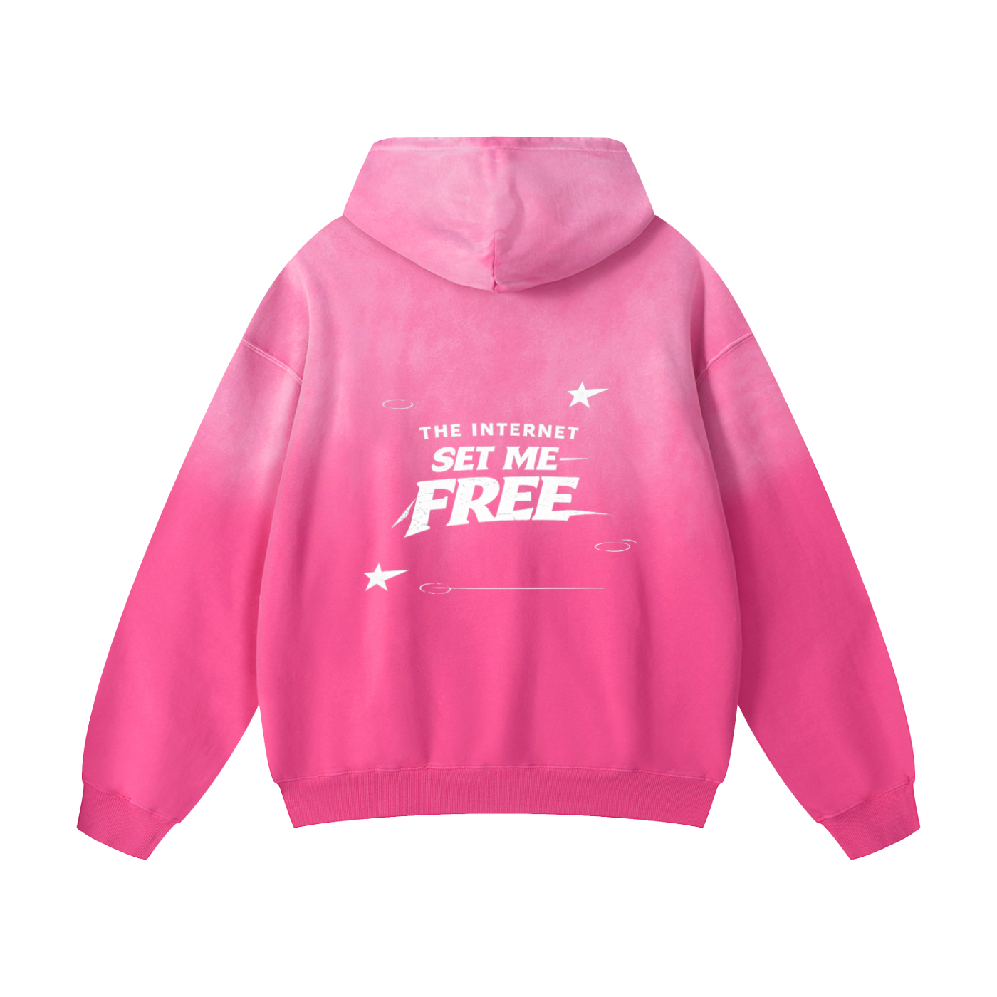"Internet Set Me Free" Oversized Hoodie